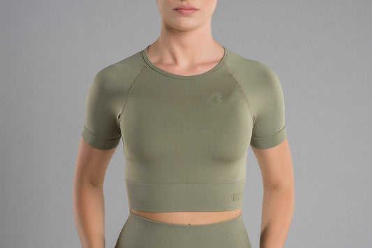 Crop Top Seamless T-Shirt